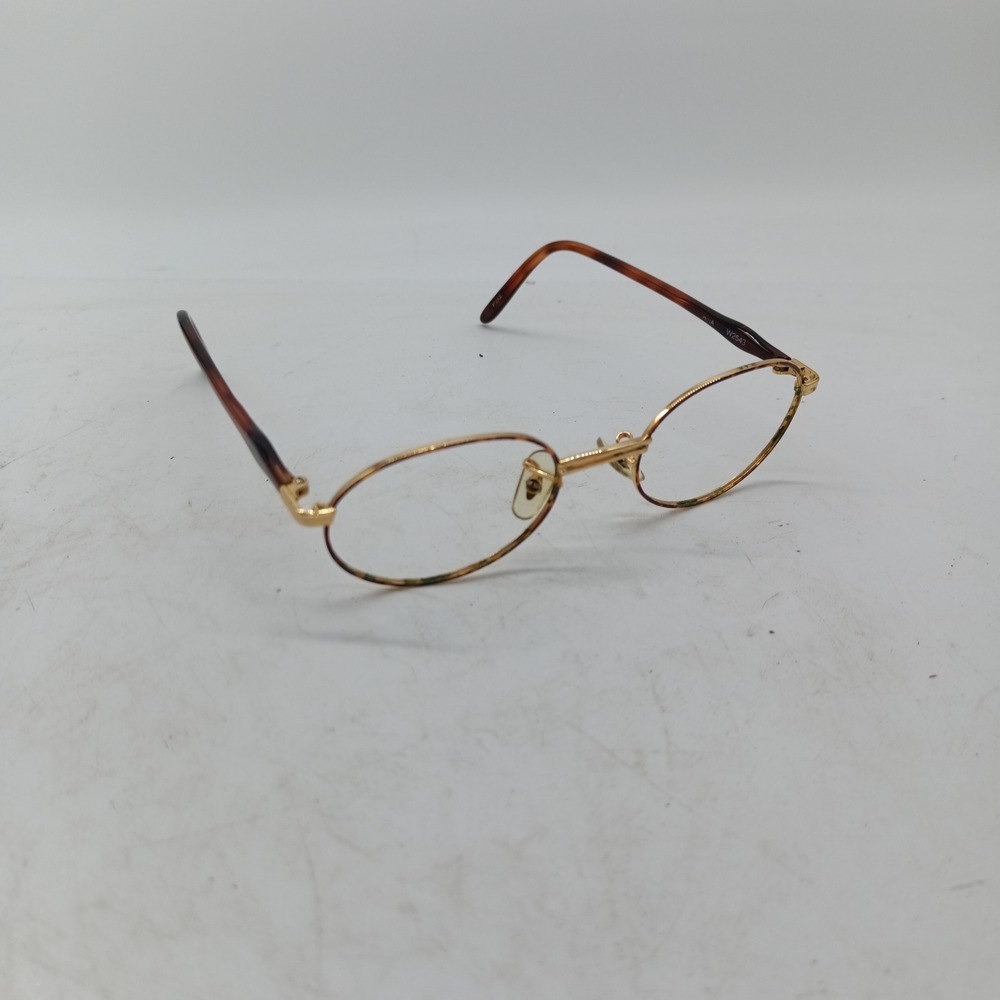 Ray-Ban W2543 Oval Gold Tortoiseshell Eyeglass Frames Only 132